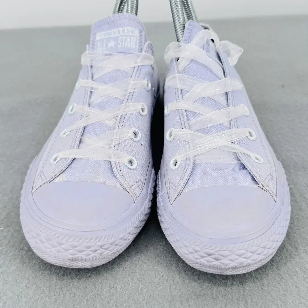 Converse All Star Canvas Sneakers Lavender Youth Low Top‎ US 3 Pastel Purple